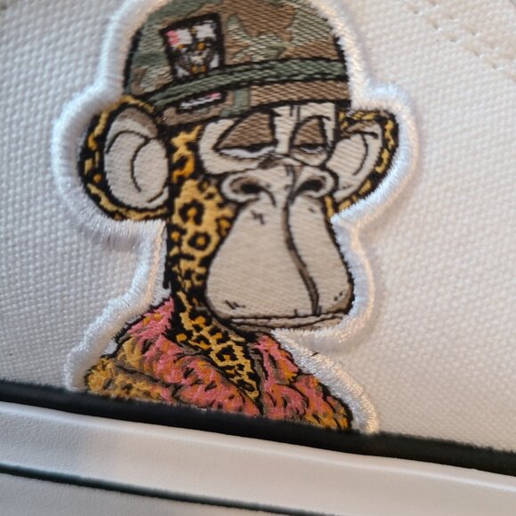 Snoop One - Dr. Bombay Slip-ins Model 251049 Size M 14 /W 15.5 White/Leopard Col main image 7